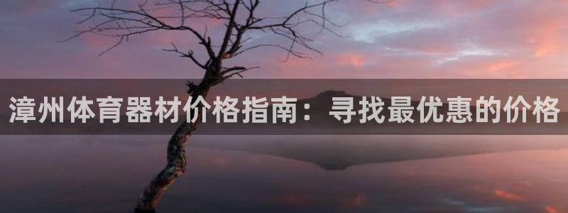 尊龙现金娱乐 下载：漳州体育器材价格指南：寻找最优惠的价格